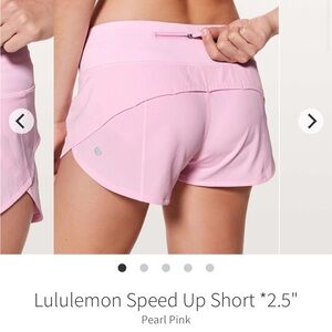 Lululemon Speed Up Short *2.5"